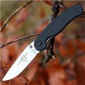 Couteau Ontario Rat II D2 Manche Black FRN Lame Acier D2 Linerlock Clip ON8828 - Free Shipping