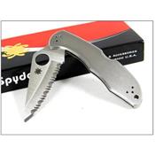 Couteau SPYDERCO DELICA 4 SC11S Tout Acier Japan VG10 - LIVRAISON GRATUITE