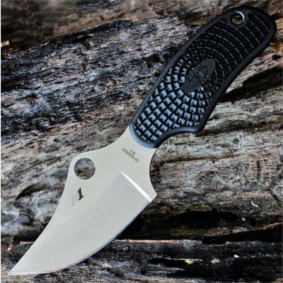 Couteau Spyderco Ark Always Ready Knife Acier H1 Manche FRN Made In Japan SCFB35PBK - Free Shipping