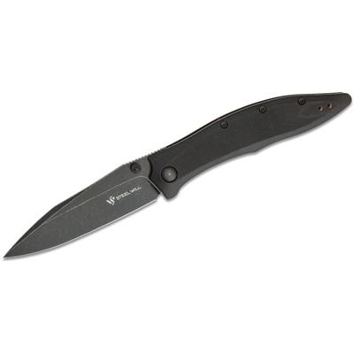 Couteau Steel Will GIENAH F53-18 Lame Acier D2 Noire Manche G10 Black SMGF5318 - Livraison Gratuite