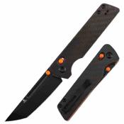 B2038V4 Couteau TENABLE Anomaly Lame Acier Nitro-V Blackwash Manche Carbone & G10 Cross Bar Lock - Livraison Gratuite
