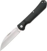 BC484GB Couteau Bear & Son 484GB Black Lame Wharncliffe Acier D2 Slipjoint USA - Livraison Gratuite