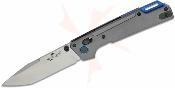 BCMC1100ALGY Bear Ops Nekama I – Couteau pliant Button Lock Lame Tanto Acier 14C28N Manche Alu Gris USA - Livraison Gratuite