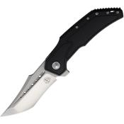 BG008 Couteau Begg Knives Astio Black Lame Tanto Acier D2 IKBS - Livraison Gratuite