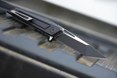 BRB280 Couteau Brous Blades Graviton Lame Tanto Acier D2 Manche G10 Noir USA - Livraison Gratuite