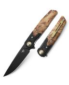 BTKG19E Couteau Bestech Knives Ascot G10/Wood Lame Acier D2 IKBS - Livraison Gratuite