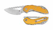 BTKMK17B – Couteau Bestechman Triassic Lame Acier 14C28N Drop Point 8 cm – Manche G10 Yellow - Livraison Gratuite