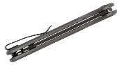 CIVC20022B3 Couteau CIVIVI Chevalier II Gray Button Lock Lame Acier 14C28N BLK IKBS - Livraison Gratuite