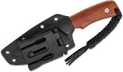 CIVC24058B3 Couteau CIVIVI Gander Clip Point Lame Acier 14C28N Manche Wood Guibourtia Housse Kydex - Livraison Gratuite