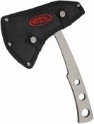 CN211526 Hachettes de Lancer Rite Edge Hatchet Set – Lames Acier Inox Satin Manche Acier Étui Nylon Noir – Livraison Gratuite