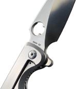 DGRF22FSS Couteau Daggerr Zhalo Tactique Lame Spear Point Acier D2 Manche Acier Frame Lock – Livraison Gratuite