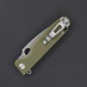 DGRFLMNOLSW Daggerr Florin – Couteau Pliant Liner Lock | Lame Spear Point 8Cr14MoV SW | Manche FRN OD Green - Livraison Gratuite
