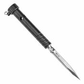 G005A3 Pic Kansept EDC Stiletto | Lame Acier 5Cr13 Satin | Manche Titane/Black | Pocket Clip | Livraison Gratuite