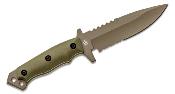 HBBMIK03OD Poignard Halfbreed Blades Medium Infantry Od Green Lame Acier K110 Combo Etui Kydex Made Australia - Livraison Gratuite