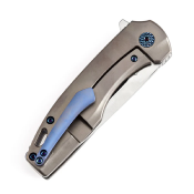 K2065A5 Kansept Cassowary – Couteau Pliant Lame CPM-S35VN Satin – Manche Titane Bronze Anodisé – Frame Lock - Livraison Gratuite