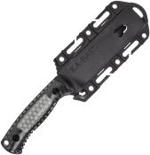 KA7701 KA-BAR Les George Cool Name USA – Couteau Fixe Lame 1095 Sheepsfoot | Manche Polycarbonate Etui - Livraison Gratuite