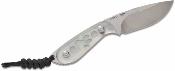 KI1081A4 Couteau Kizer Cutlery BUDDY Lame Drop Point Acier AEB-L Manche Acrylique Transparent Etui Kydex - Livraison Gratuite