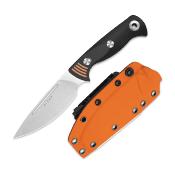KI1099A1 Couteau Kizer Evenki 3 Drop Point Lame Acier AEB-L Manche G10 Housse Kydex - Livraison Gratuite