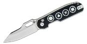 KI4562A3 Couteau Kizer Cormorant Black/White Lame Acier S35VN IKBS - Livraison Gratuite