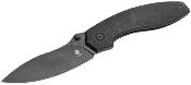 KI4639A1 Couteau Kizer Cutlery Black Titane Lame Acier S35VN IKBS - Livraison Gratuite