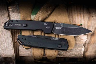 KS7038G10 Kershaw Launch Iridium | Couteau Pliant Automatique USA | Lame Spear Point CPM MagnaCut | Manche G10 & Alu - Livraison Gratuite