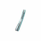 KUB346B Couteau Kubey Wave Crest – Couteau Pliant Pikal | Lame Satin Acier 14C28N | Manche G10 Tiffany Blue Roulements Billes - Livraison Gratuite