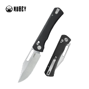 KUB396A Couteau pliant Kubey TBO | Lame  Acier 14C28N Clip Point | Crossbar Lock | Manche G10 noir – Livraison Gratuite