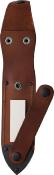 MR724 — Couteau Marbles Hunter Lame Acier D2 Satin Skinner Manche Micarta Vert Garde Laiton Etui Cuir Chasse Bushcraft - Livraison Gratuite