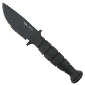ON8540 Ontario Spec Plus Gen II SP40 – Couteau Outdoor Lame Drop Point Acier 5160 Manche Kraton Noir Étui Nylon USA - Livraison Gratuite