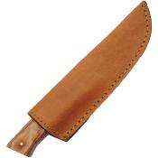 PA203447 Lot de 2 Poignard Rite Edge Skinner Cannon Wood Lame Acier Inox Etui Cuir - Livraison Gratuite 