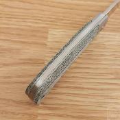 RR2285 Rough Rider APTA Warncliffe – Couteau pliant lame acier VG&#8209;10 manche micarta bleu, slip joint – Livraison Gratuite