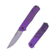 RS6053 Couteau Real Steel Karly Purple Lame Acier VG10 IKBS - Livraison Gratuite