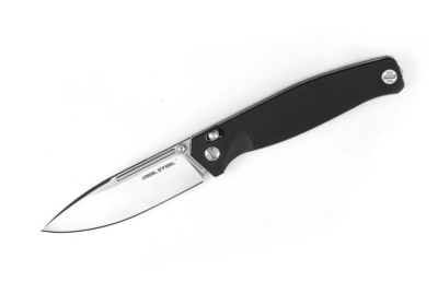 RS7651 Couteau Real Steel HUGINN Black Lame Acier VG-10 Satin - Livraison Gratuite