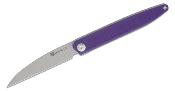 S200291 Couteau Sencut Jubil Purple Lame Wharncliffe Acier D2 IKBS - Livraison Gratuite
