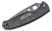 SC142PBBK Couteau Spyderco Resilience Plain Edge Lame Acier 8Cr13MoV Black - Livraison Gratuite