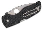 SC230PBK Spyderco Lil' Native Lightweight – Couteau Pliant Compact, Lame CTS BD1N Manche FRN Noir Lockback USA - Livraison Gratuite