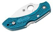 SC28FP2WK390 Couteau Spyderco Dragonfly 2 Blue Lame Acier K390 Made Japan - Livraison Gratuite