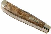 SCH94OTW Couteau Schrade Old Timer Trapper | Double Lame Acier Inox Satin | Manche Ironwood | Traditionnel | Livraison Gratuite