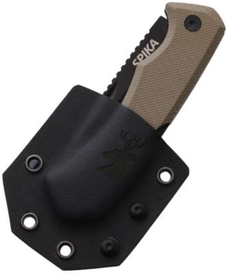 SPIKCHFL020 Couteau SPIKA Challenger Large Drop Point Lame Acier AUS-8 Manche Micarta Etui Kydex - Livraison Gratuite  
