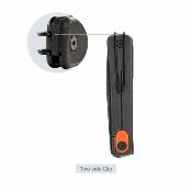 SRM135LGJ Couteau pliant SRM Palfrey 135L-GJ | Lame Drop Point Acier 14C28N | Manche G10 Orange IKBS - Livraison Gratuite