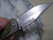 SW1122567 Couteau Smith&Wesson Freighter Lame Acier 8Cr13MoV Manche Acier/G10 Vert – Livraison Gratuite