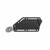 TFFIX123BK Lot de 3 Tac-Force Neck | Couteau Fixe Compact Lame Wharncliffe 3Cr13MoV | Manche G10 Noir | Étui Nylon - Livraison Gratuite