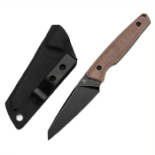 TG011B4 Couteau Tenable Parr Brown Lame Reverse Tanto 14C28N Manche Micarta Housse Kydex - Livraison Gratuite