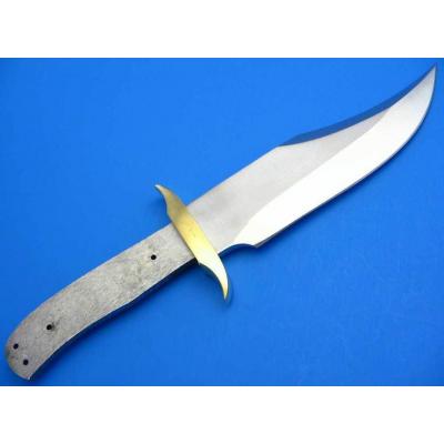 Lame à Customiser Bowie Skinner Acier Carbone/Inox Garde Laiton BL7716 - Free Shipping