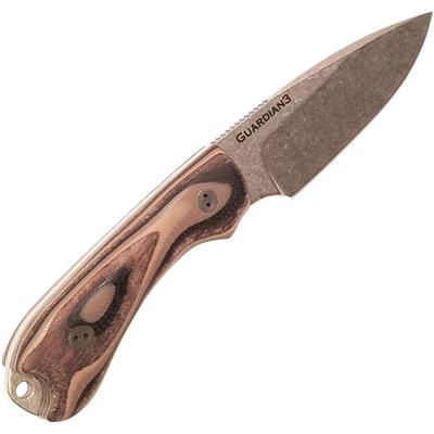 BRAD3FE115 Couteau Bradford Guardian 3 Manche G-Wood Acier N690 USA - Livraison Gratuite