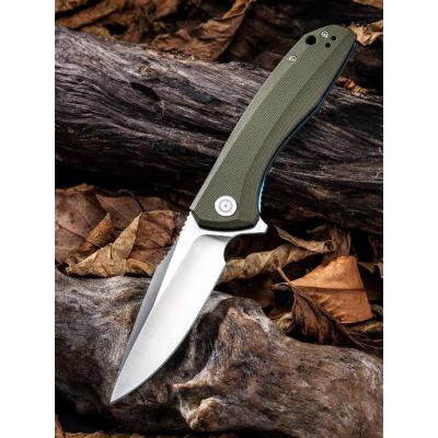 Couteau CIVIVI Backlash Acier 9Cr18MoV Manche Green G-10 CIVC801A - Free Shipping