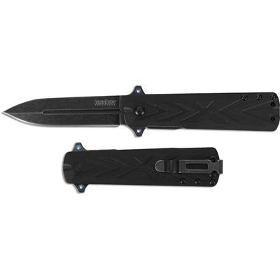 Couteau Kershaw Barstow A/O Lame Acier 8Cr13MoV Manche GFN Black Linerlock Clip KS3960 - Free Shipping