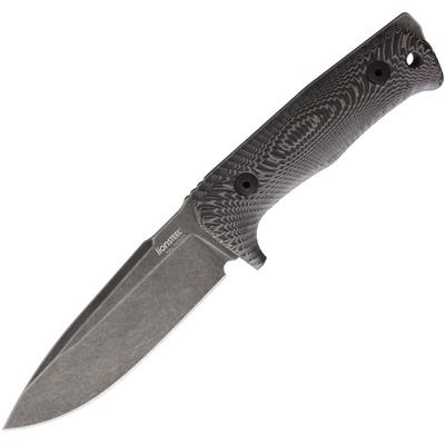 Couteau LionSteel T5B MI Black Lame Acier Niolox Manche Micarta Etui Cuir Made Italy LSTT5BMI - Free Shipping