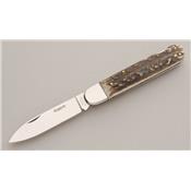 MER9211DC Couteau Mercury Range 921 Manche Bois de Cerf Lockback Italy - Livraison Gratuite
