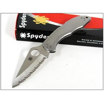 Couteau SPYDERCO DELICA 4 SC11S Tout Acier Japan VG10 - LIVRAISON GRATUITE